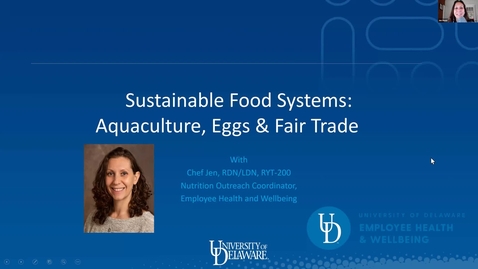 Thumbnail for entry Sustainability Series #4: Sustainable Food Systems