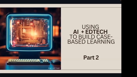Thumbnail for Using AI +Padlet to Build Case-Based Learning Experiences