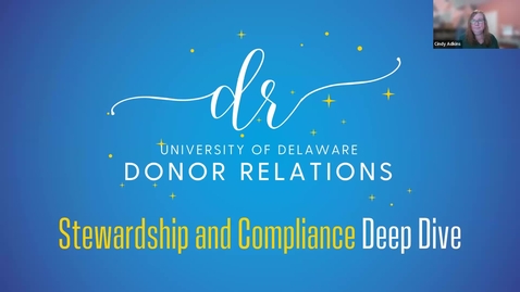 Thumbnail for 2026 DAR Info Session | Stewardship &amp; Compliance Deep Dive