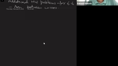 Thumbnail for Additional HW problems for 6.6, Math 221 Winter 2021
