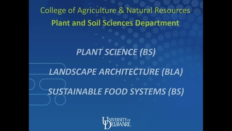 Thumbnail for entry Plant and Soil Sciences Department — College of Agriculture and Natural Resources