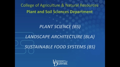Thumbnail for Plant and Soil Sciences Department — College of Agriculture and Natural Resources