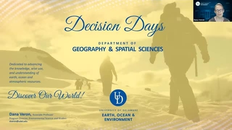 Thumbnail for entry Geography and Spatial Sciences (GSS) — College of Earth, Ocean and Environment