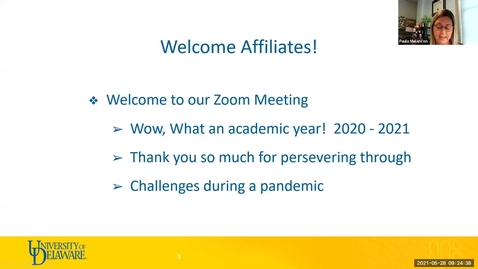 Thumbnail for entry Affiliates Meeting May 28, 2021