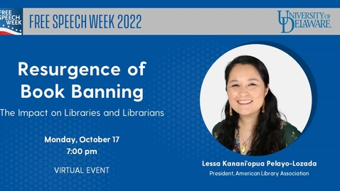 Thumbnail for entry Resurgence of Book Banning: The Impact on Libraries and Librarians