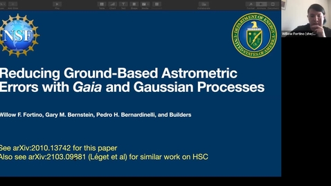 Thumbnail for Astronomy seminar - Willow Fortino