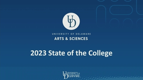 Thumbnail for entry 2023 CAS- State of the College