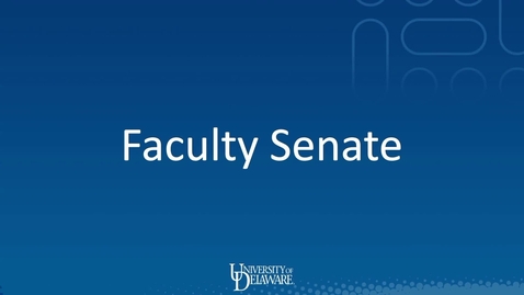 Thumbnail for Faculty Senate Meeting 12/2/24