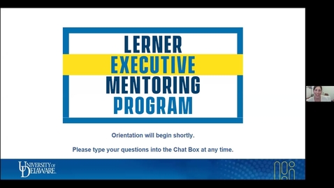 Thumbnail for entry Lerner Executive Mentoring Program Orientation