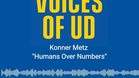 Thumbnail for entry Konner Metz - Humans Over Numbers