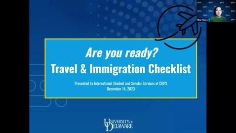 Thumbnail for entry Before You Arrive 1 - Travel, Immigration Preparation &amp; Packing List