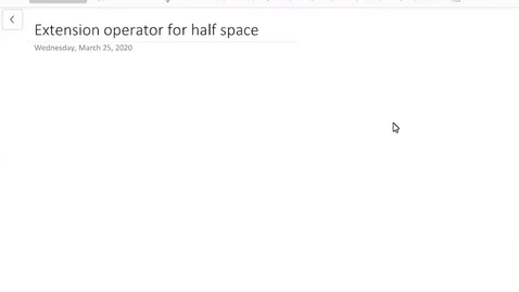 Thumbnail for Extension operator for R_+^n