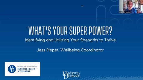 Thumbnail for entry Mental Wellbeing Boosters | What's your super power?