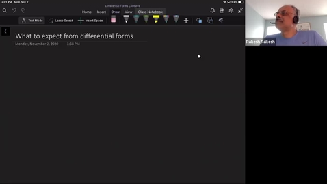Thumbnail for Motivation for Differential Forms
