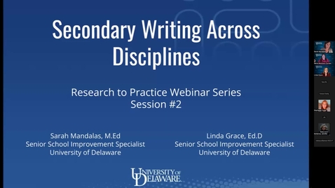 Thumbnail for Secondary Writing Across Disciplines