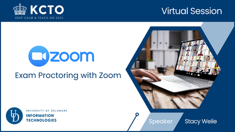 Thumbnail for Exam Proctoring with Zoom