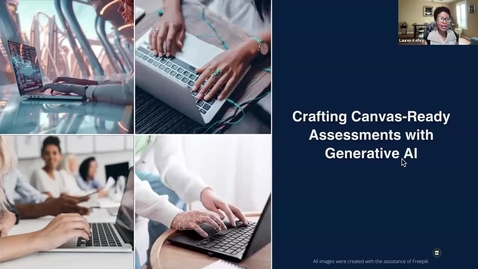 Thumbnail for Crafting Canvas-Ready Assessments with Generative AI (For Canvas + Perusall)