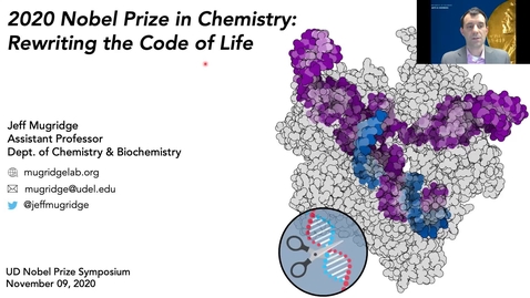 Thumbnail for entry Chemistry Talk - Jeff Mugridge, Assistant Professor Department of Chemistry &amp; Biochemistry