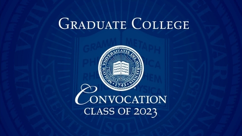 Thumbnail for 2023 Grad College Convocation
