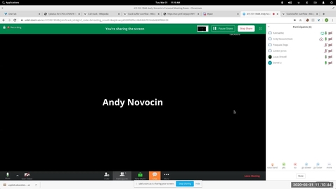 Thumbnail for Andy Novocin's Personal Meeting Room