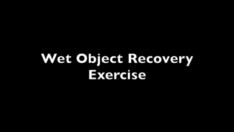 Thumbnail for entry Wet_Object_Recovery-SIT_Symposium_2021