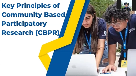 Thumbnail for Intro to Community Engagement General Audience Part 3