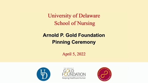 Thumbnail for Nursing Pinning Ceremony 04/05/22