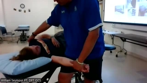 Thumbnail for Side-Lying Elbow MWM Variations