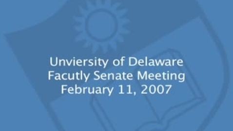 Thumbnail for 2007-2008/facsen-20080211.mp4