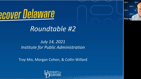 Thumbnail for Recover Delaware Roundtable #2