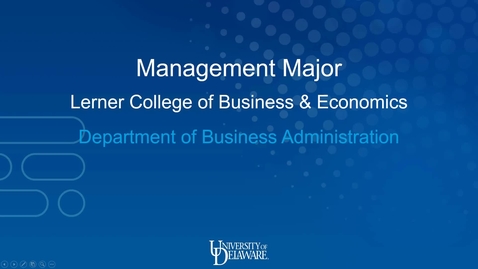 Thumbnail for entry Management — Lerner College of Business and Economics