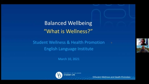 Thumbnail for entry Balanced Wellbeing