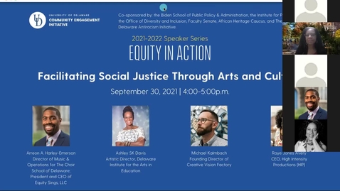 Thumbnail for Facilitating Social Justice Through Arts and Culture