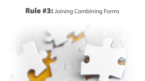 Thumbnail for Rule #3: Joining combining forms