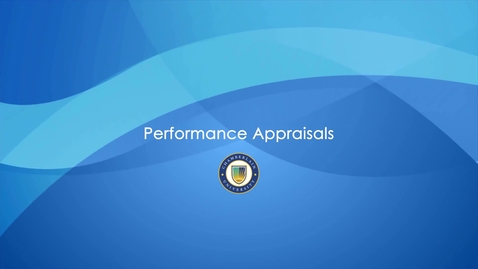 Thumbnail for entry Performance Appraisals