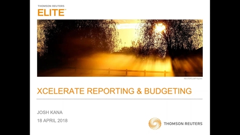 Thumbnail for xcelerate Financial Reporting and Budgeting - Forecasting for ProLaw