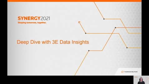 Thumbnail for Deep Dive with 3E Data Insights - 2021 Synergy video