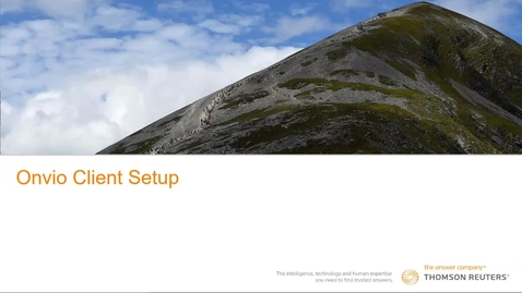 Thumbnail for Onvio Client Setup Populating from UltraTax CS
