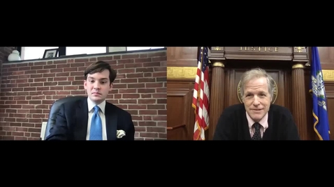Thumbnail for entry A Conversation With U.S. District Judge Jeffrey Meyer: Federal Courts and Connecticut's Reentry Court
