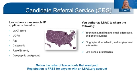 Thumbnail for JD Walk Through With Law School Admissions Council (LSAC)