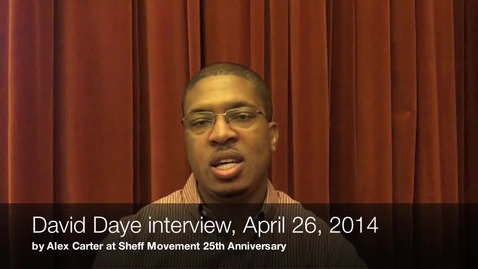 Thumbnail for entry David Daye Oral History Interview, April 26, 2014
