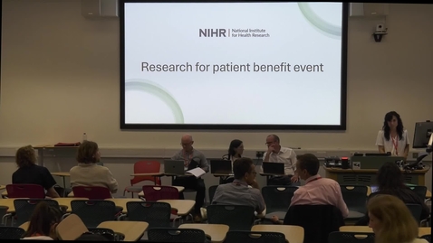 Thumbnail for Research for patient benefit event
