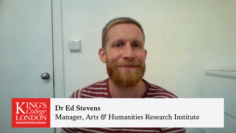 Thumbnail for Events and activities intro by Dr Ed Stevens