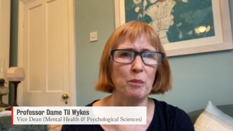 Thumbnail for entry World Mental Health Day - Professor Dame Til Wykes