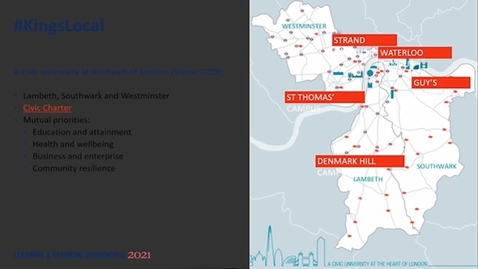 Thumbnail for entry King's Civic Challenge: Building Teams of Local Changemakers