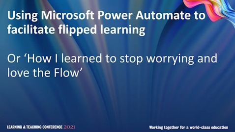 Thumbnail for Redesigning a KEATS Training Session and Utilising MS Power Automate