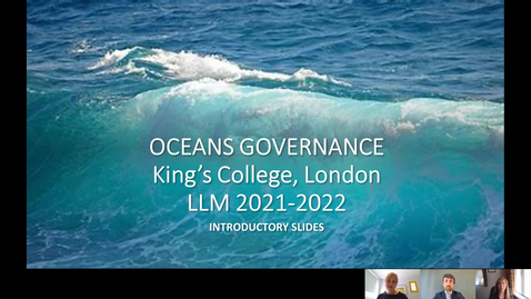 Thumbnail for entry Oceans Governance [7FFLA533] Module introduction
