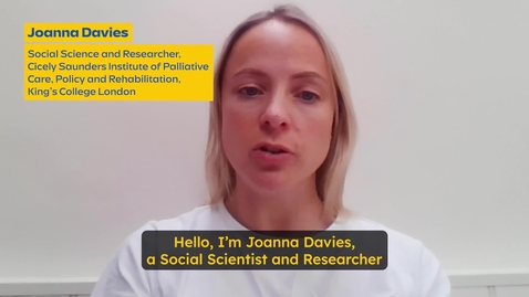 Thumbnail for Dr Joanne Davies on The Take-up Study