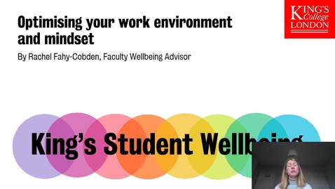 Thumbnail for Optimising your Workspace and Mindset