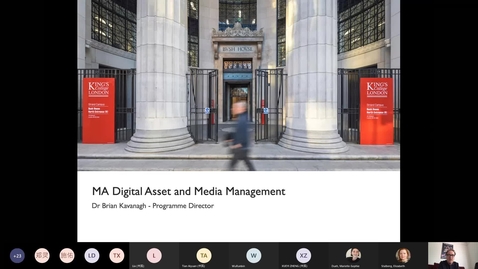 Thumbnail for MA Digital Asset &amp; Media Management - Postgraduate Offer Holder Event